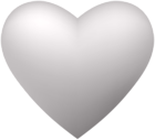 White Heart PNG Clipart