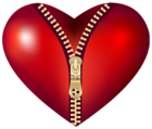 Zipped Heart PNG Clipart Picture