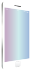White Smartphone PNG Clipart Image