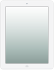 White Tablet PNG Clipart