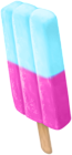 Bicolor Popsicle Ice Cream Clipart