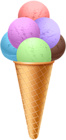 Big Ice Cream Cone PNG Clipart Picture