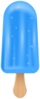 Blue Popsicle Ice Cream PNG Transparent Clipart