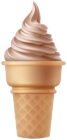 Choco Ice Cream Cone PNG Transparent Clipart