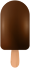 Chocolate Ice Cream on Stick PNG Clipart