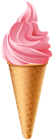 Ice Cream Pink Transparent PNG Clip Art Image