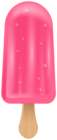 Pink Popsicle Ice Cream PNG Transparent Clipart