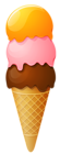 Transparent Ice Cream Cone PNG Clipart Picture