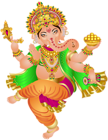 Ganesha Transparent PNG Clip Art Image