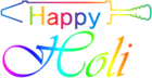 Happy Holi Transparent Clip Art Image