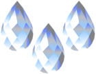Deco Diamonds PNG Clip Art Image