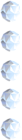 Decorative Diamonds PNG Clip Art Image
