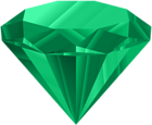 Green Diamond PNG Clip Art Image