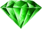 Green Diamond Transparent PNG Clip Art Image