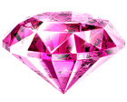 Pink Transparent Diamond PNG Picture