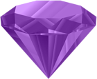 Purple Diamond PNG Clip Art Image