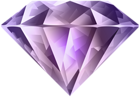 Purple Diamond Transparent PNG Clip Art Image