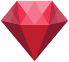Red Crystal Transparent PNG Clip Art Image