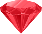 Red Diamond PNG Clip Art Image