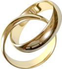 Transparent Wedding Rings Clipart