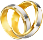 Wedding Rings Clipart Image
