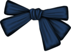 Large Dark Blue Bow Clipsrt