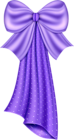 Large Purple Bow Clipart