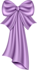 Large Violet Bow Clipart