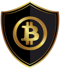 Bitcoin Badge PNG Clip Art Image