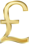 British Pound Symbol PNG Clip Art Image