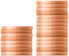 Copper Coins Transparent PNG Clipart