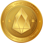 EOS Cryptocurrency PNG Clip Art Image