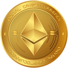 Ethereum ETH Cryptocurrency PNG Clip Art Image