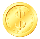 Gold Coin Transparent PNG Clipart