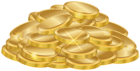 Pile of Coins PNG Clipart