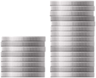 Silver Coins Transparent PNG Clipart