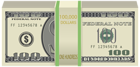 Wads of Dollars Transparent PNG Clip Art Image