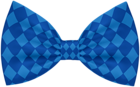 Blue Checkered Bowtie PNG Clipart
