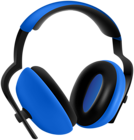 Blue Headset PNG Clipart