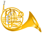French Horn Transparent PNG Clipart