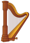 Harp PNG Clipart Picture