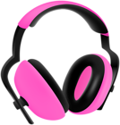 Pink Headset PNG Clipart