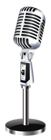 Retro Microphone PNG Clipart Picture