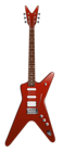 Transparent Modern Red Guitar PNG Clipart