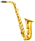 Transparent Saxophone PNG Clipart