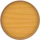 Deco Wooden Barrel PNG Clipart