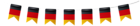 German Streamer PNG Clip Art Image