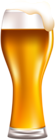 Glass with Beer Foam PNG Clip Art Image