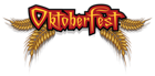 Oktoberfest with Wheat PNG Clipart Picture