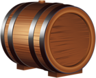 Wooden Barrel PNG Clip Art Image